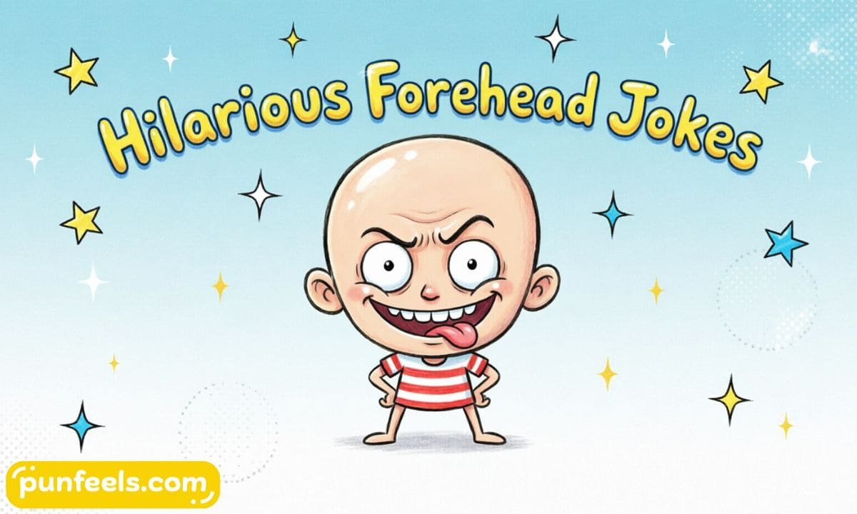 155+ Forehead Jokes That Nail the Perfect Roast