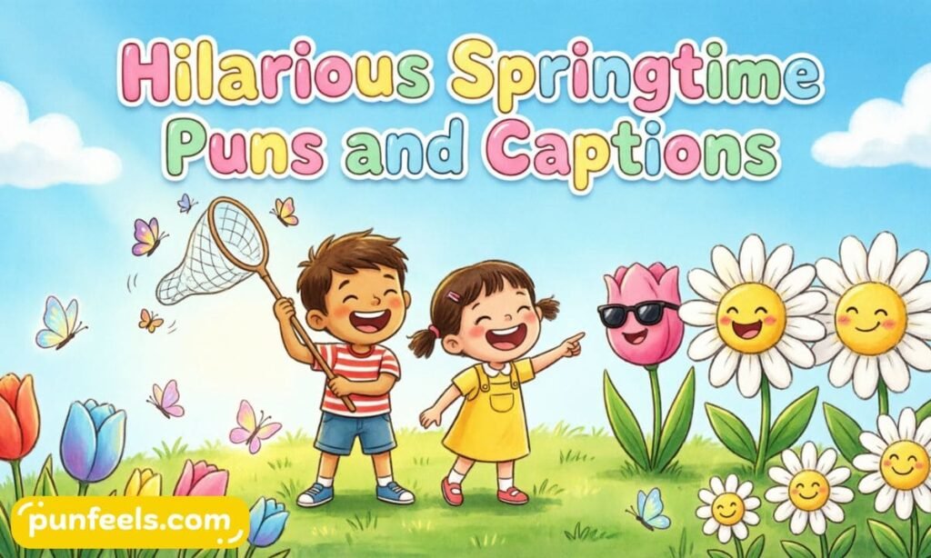 Hilarious Springtime Puns and Captions