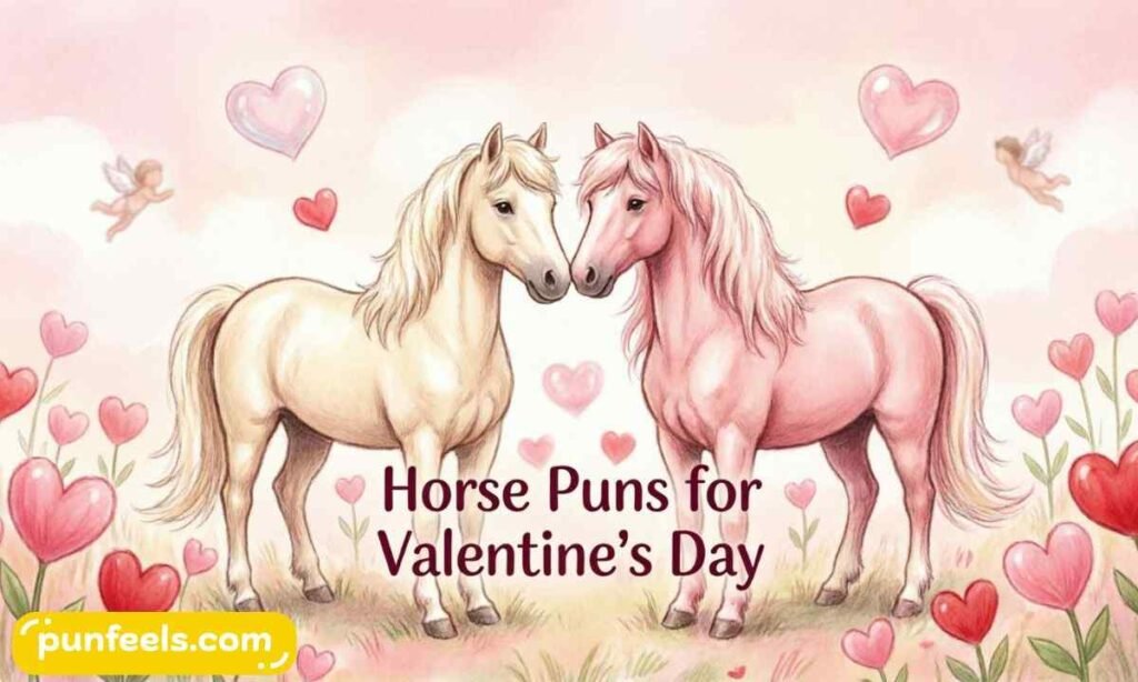 Horse Puns for Valentine's Day