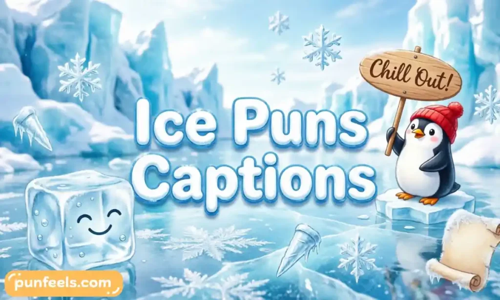 Ice Puns Captions