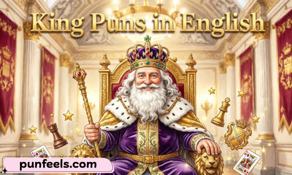 King Puns in English