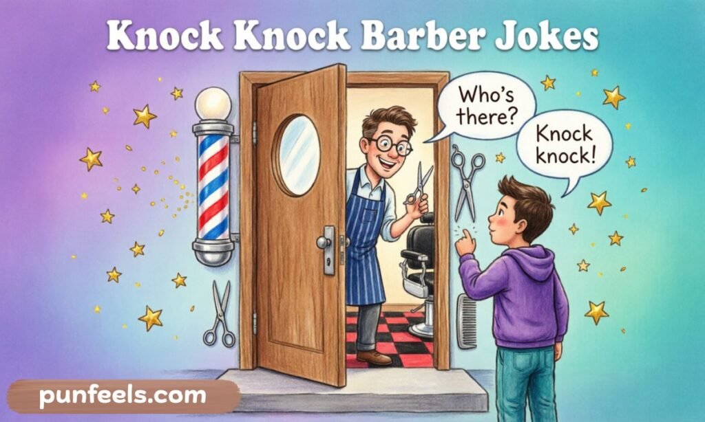 Knock Knock Barber Jokes