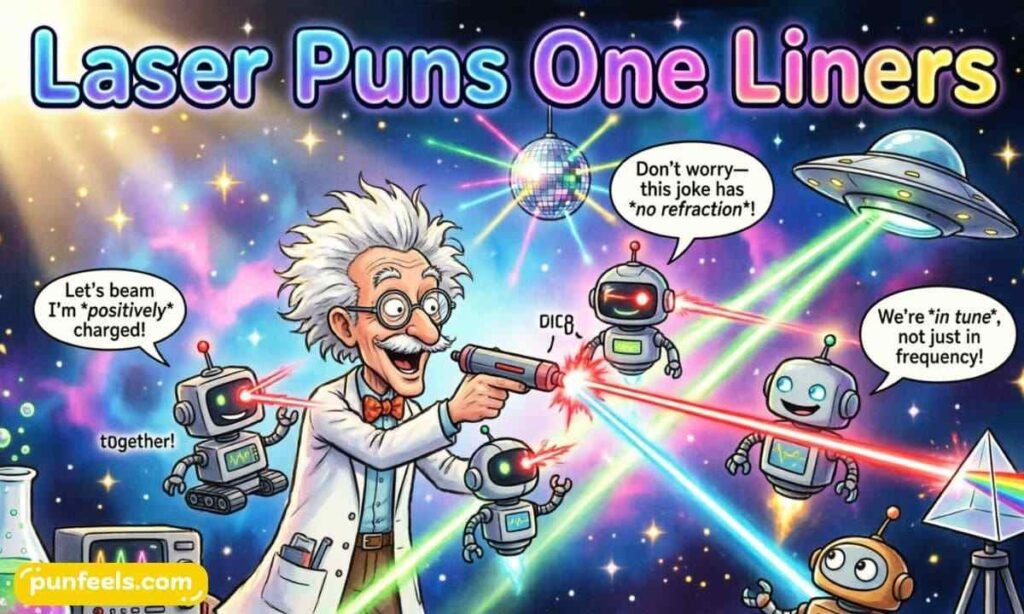 Laser Puns One Liners