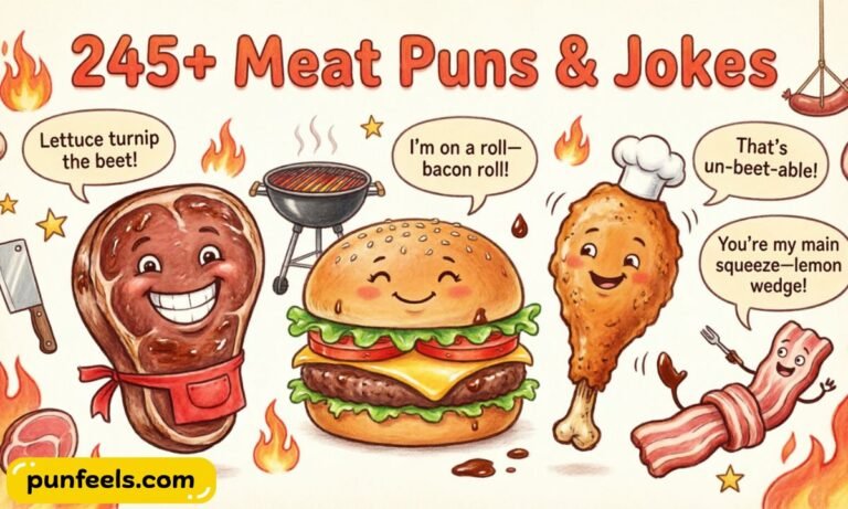 Meat Puns and Jokes Feature Image