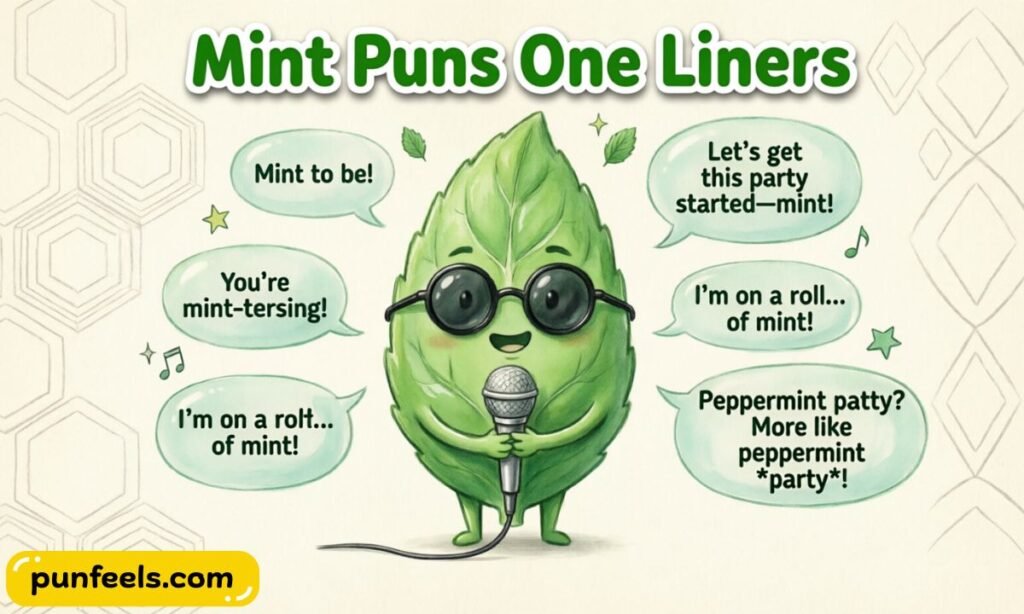 Mint Puns One Liners