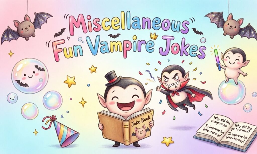 Miscellaneous Fun Vampire Jokes