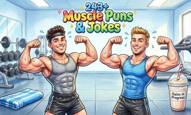 Muscle Puns and Jokes Feature Image
