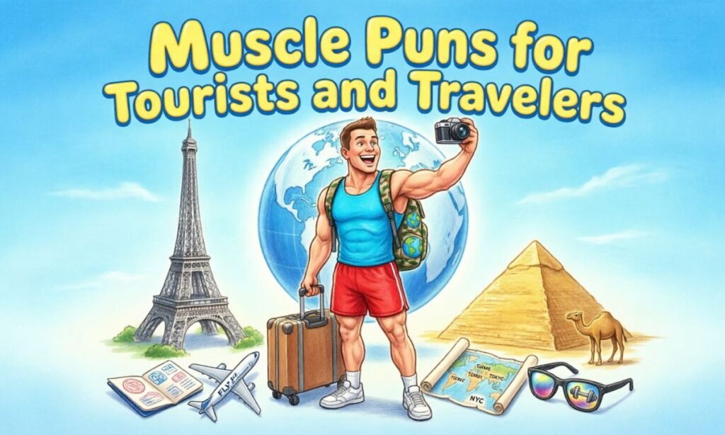 Muscle Puns for Tourists and Travelers