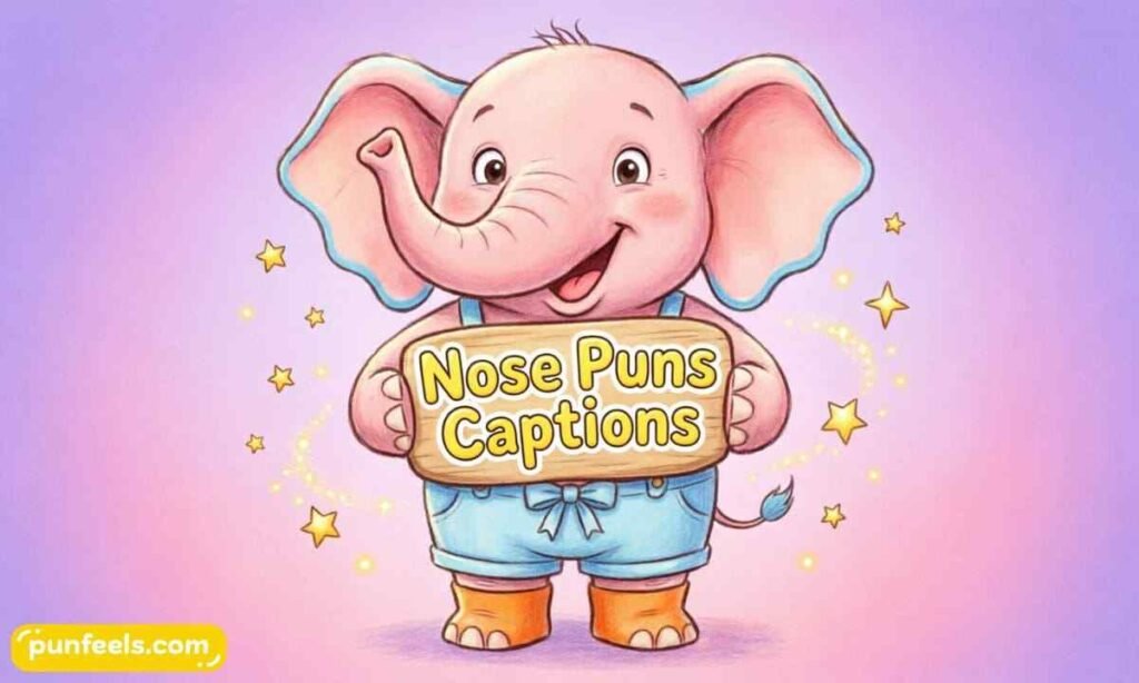 Nose Puns Captions