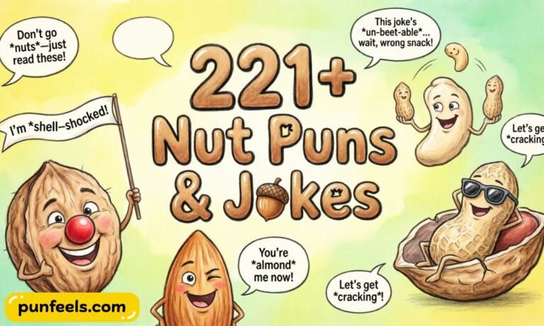 Nut Puns and Jokes Feature Image