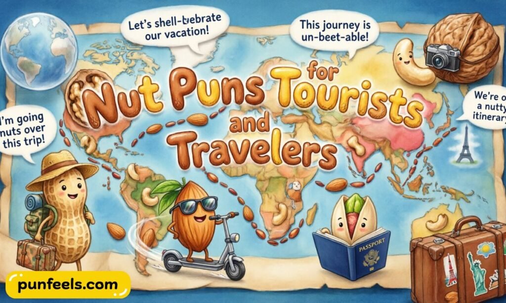 Nut Puns for Tourists and Travelers