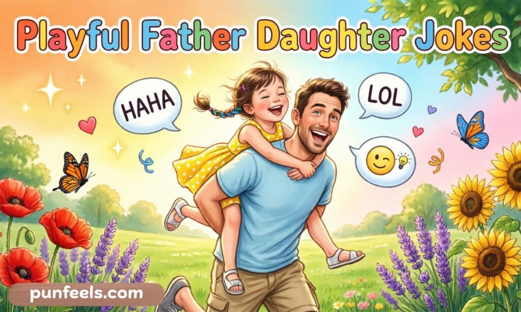 Playful Father Daughter Jokes