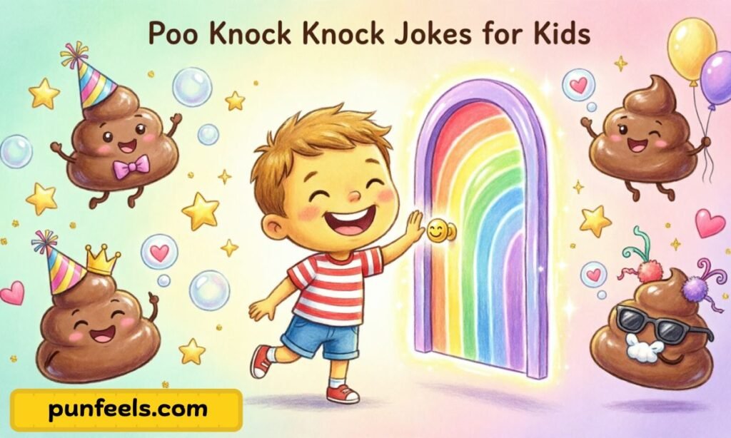 Poo Knock Knock Jokes for Kids