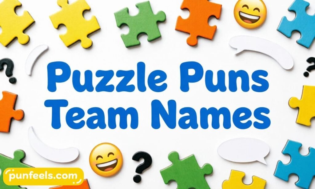 Puzzle Puns Team Names