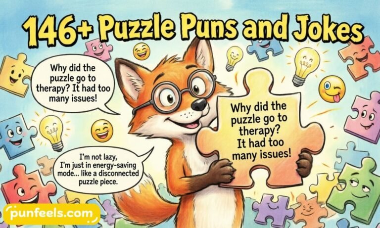Puzzle Puns and Jokes Feature Image