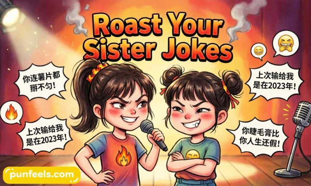 Roast Your Sister Jokes