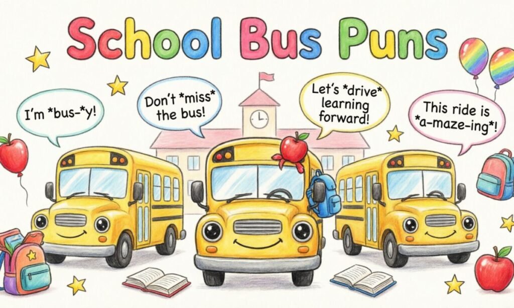 School Bus Puns
