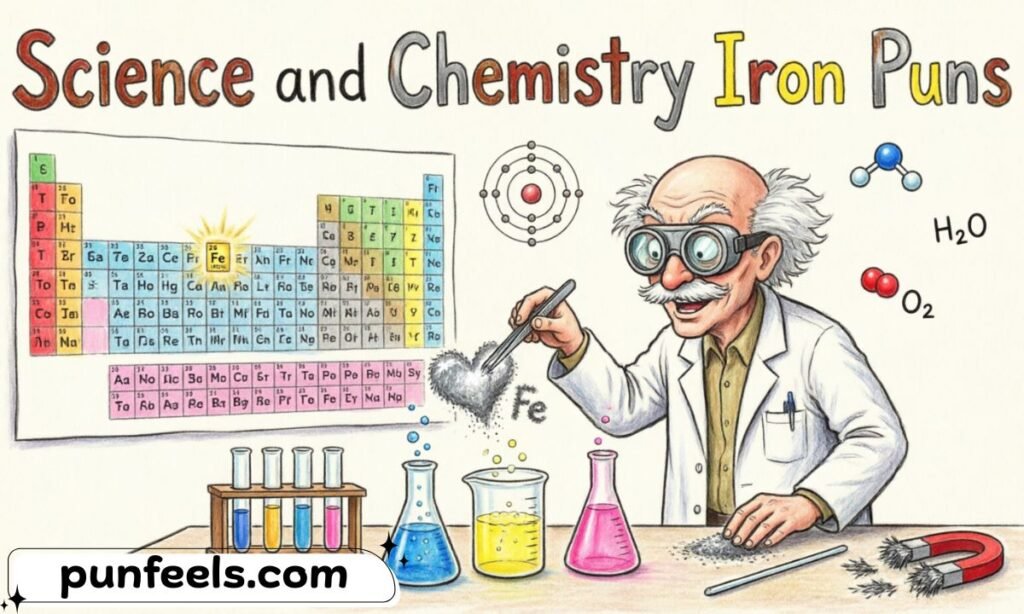 Science and Chemistry Iron Puns