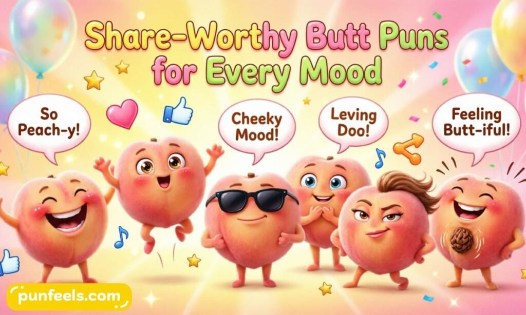 Share Worthy Butt Puns for Every Mood
