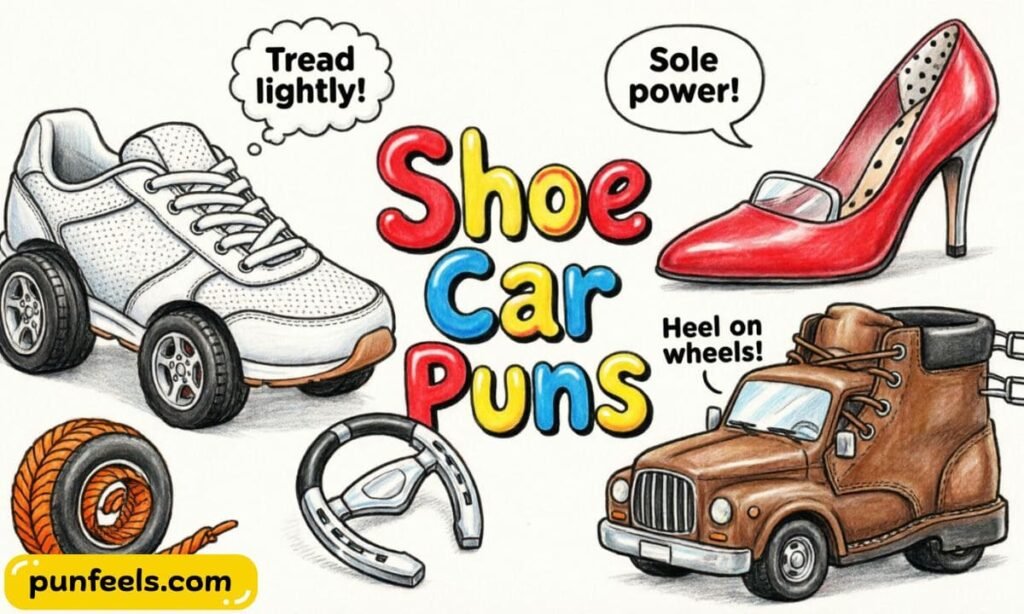 Shoe Car Puns