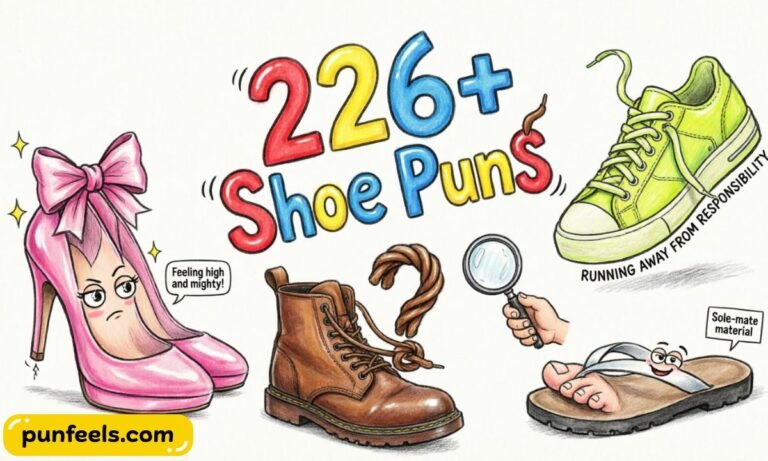 Shoe Puns Feature Image