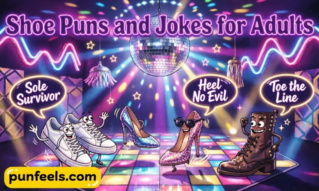 Shoe Puns and Jokes for Adults