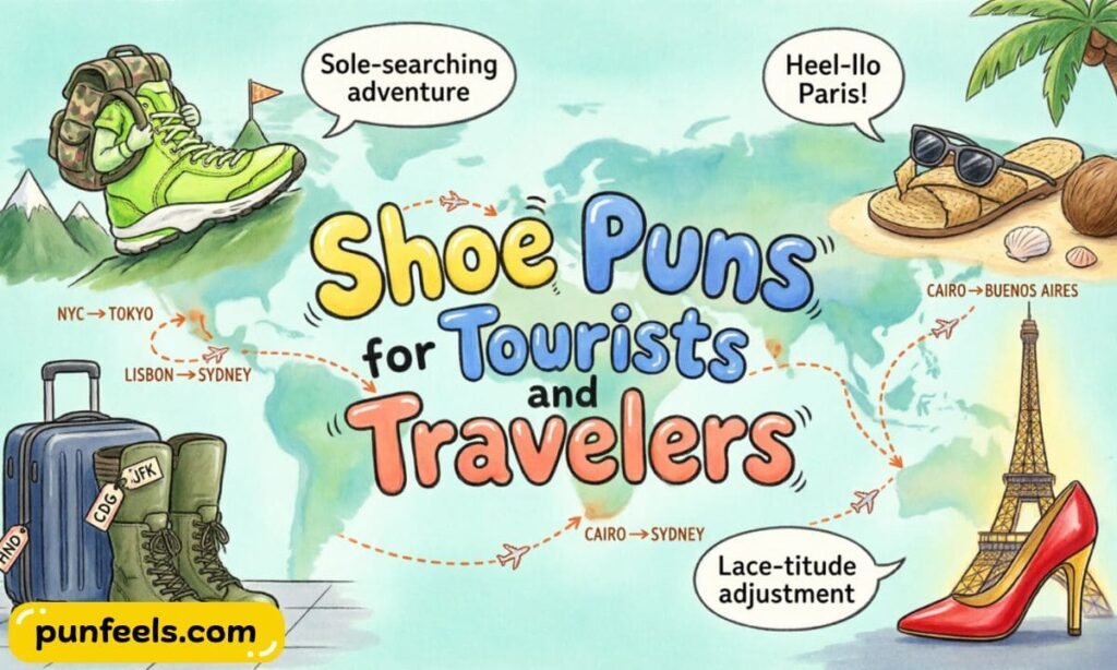 Shoe Puns for Tourists and Travelers