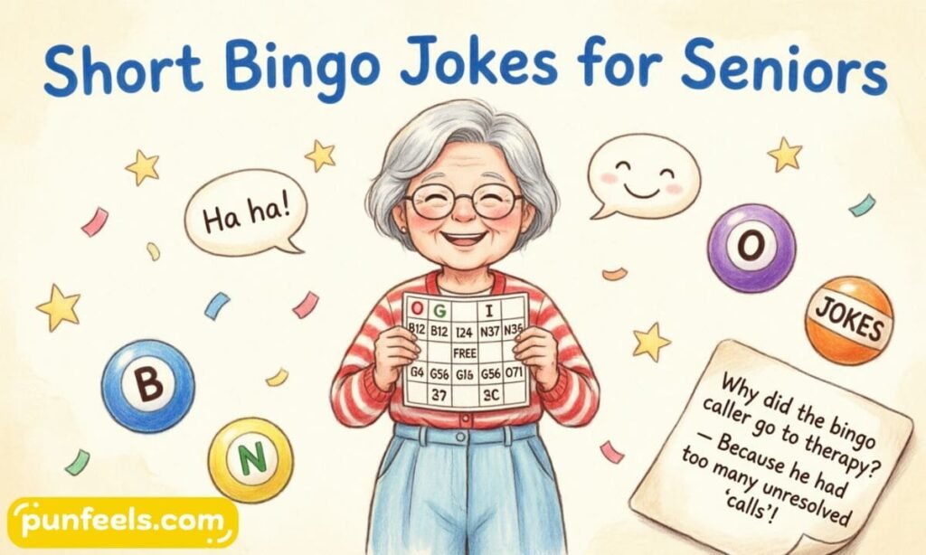 Short Bingo Jokes for Seniors