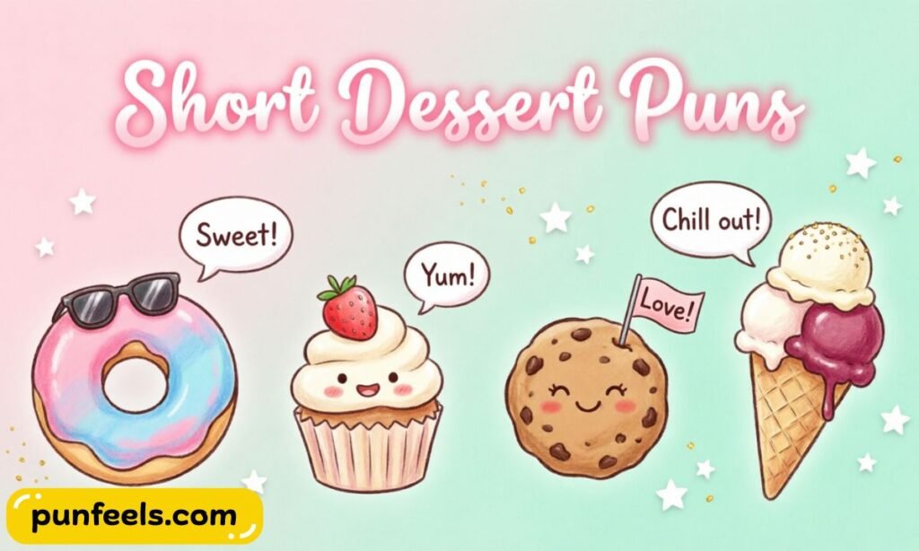 Short Dessert Puns