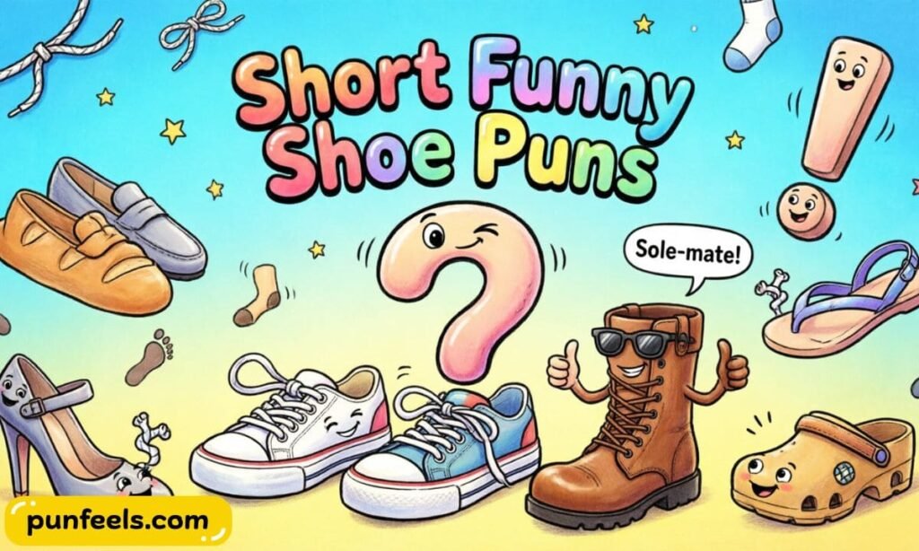 Short Funny Shoe Puns