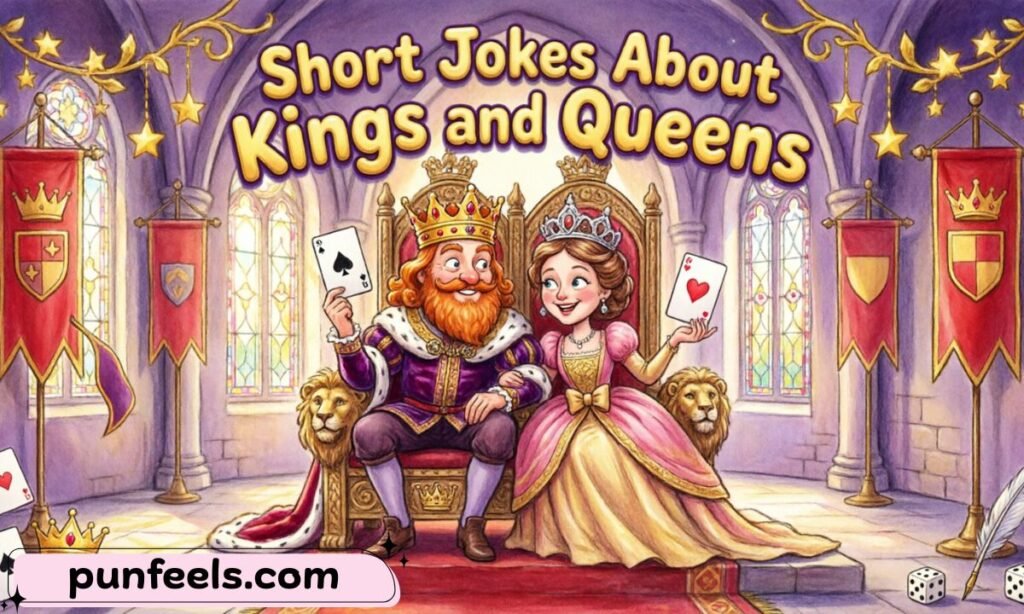 Short Jokes About Kings and Queens