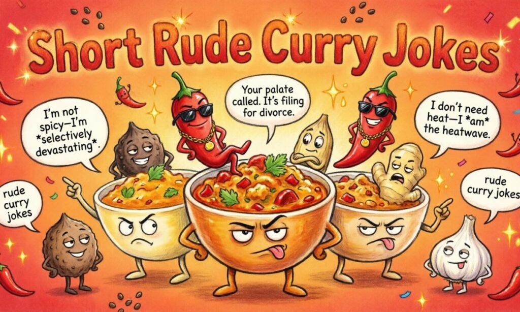 Short Rude Curry Jokes