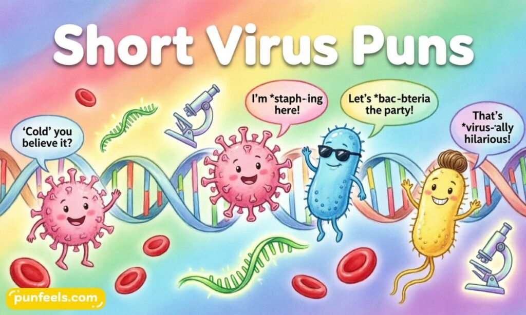 Short Virus Puns