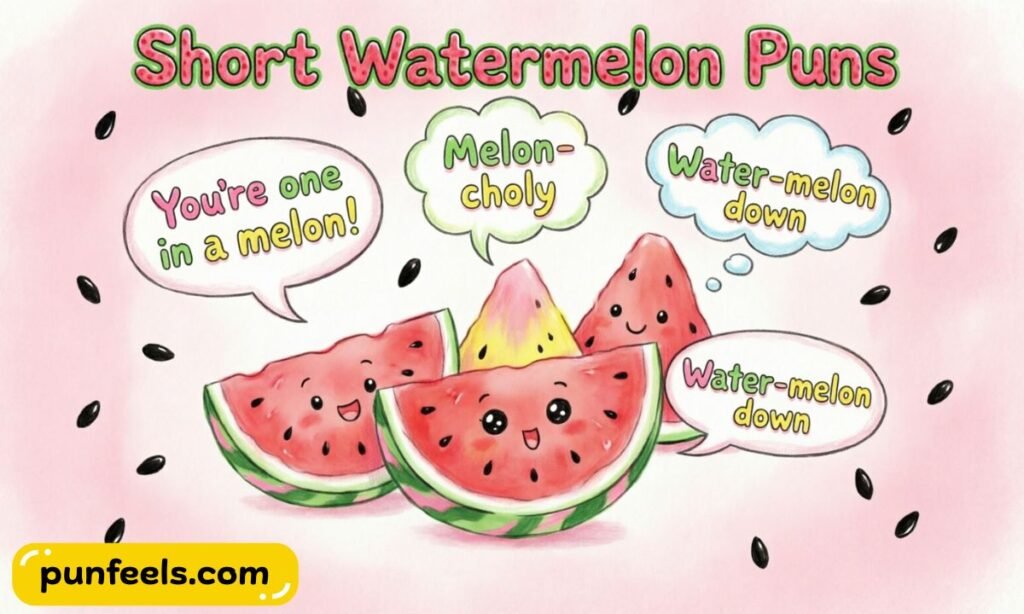 Short Watermelon Puns