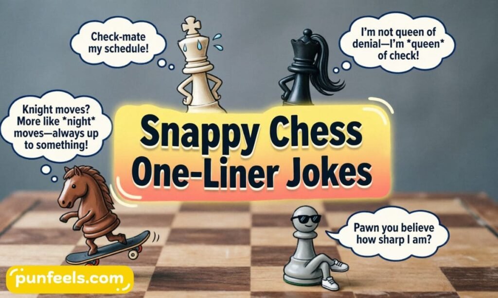 Snappy Chess One Liner Jokes
