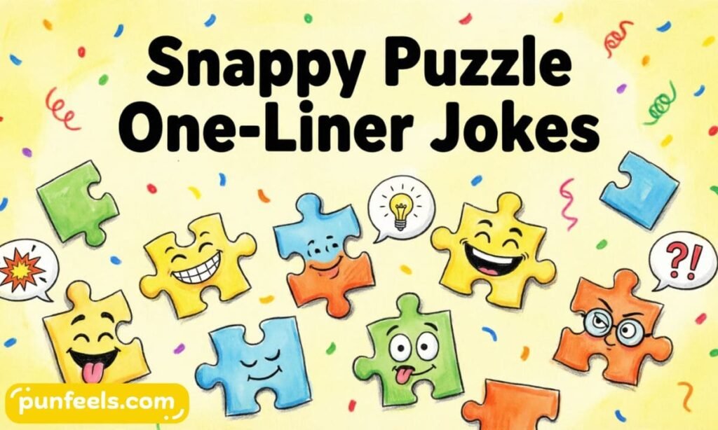 Snappy Puzzle One Liner Jokes