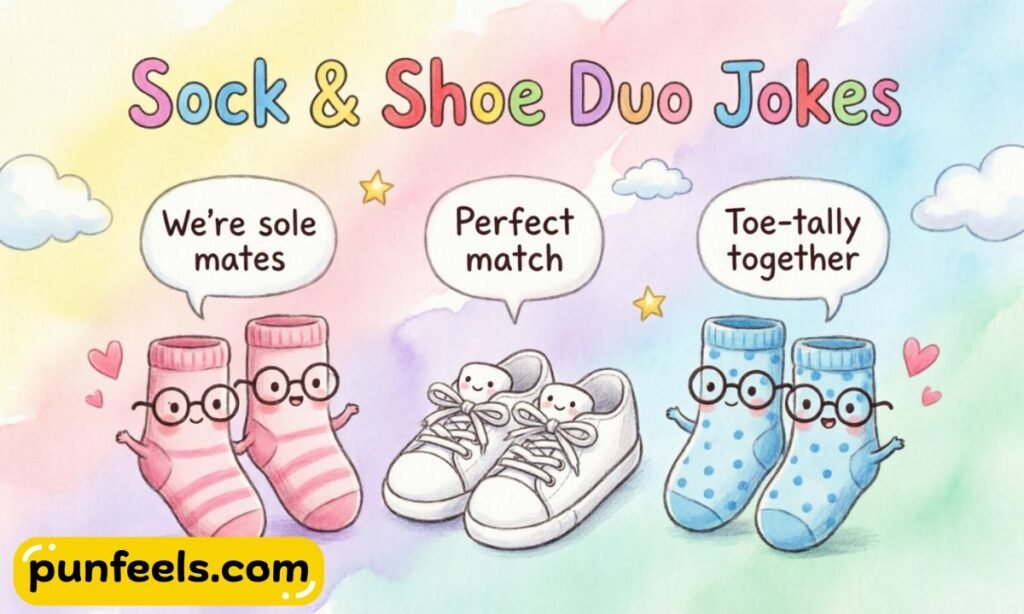 Sock and Shoe Duo Jokes