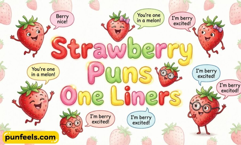 Strawberry Puns One Liners