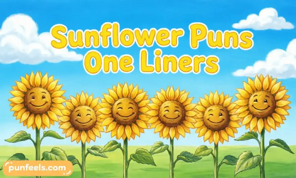 Sunflower Puns One Liners