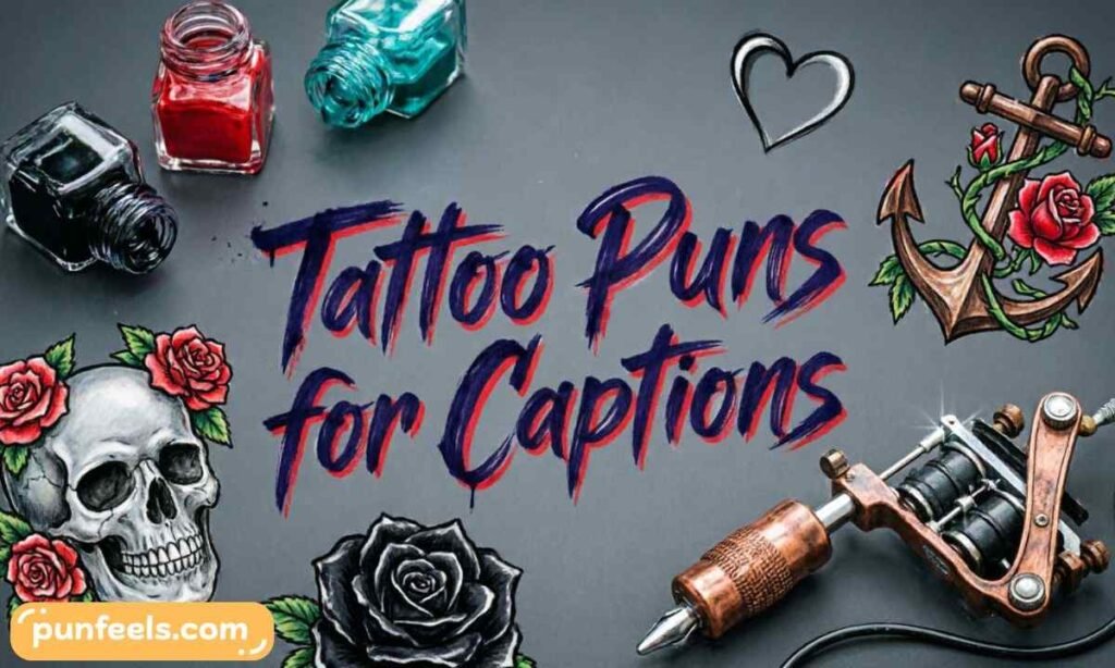 Tattoo Puns for Captions