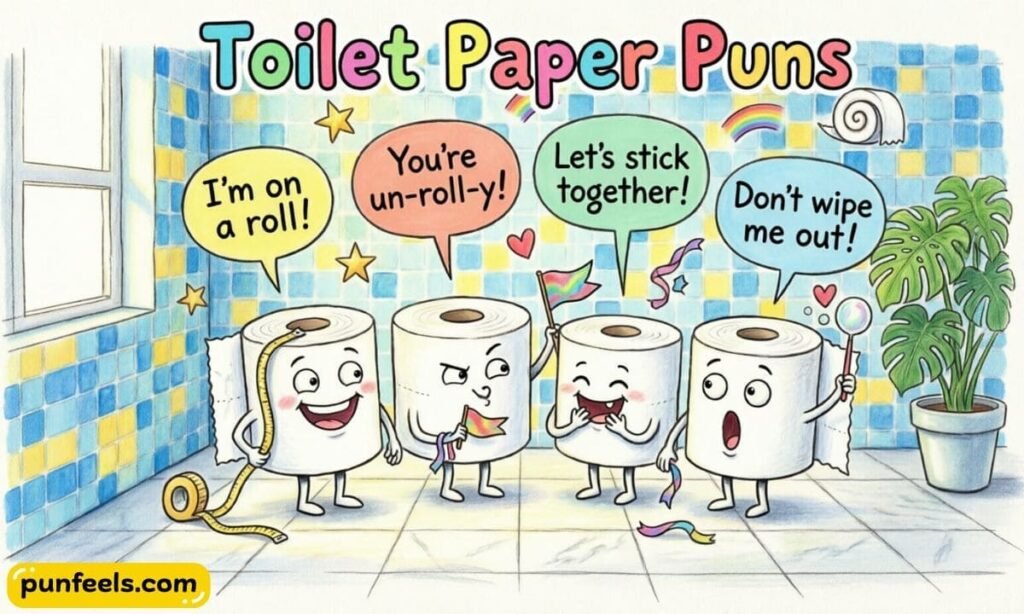 Toilet Paper Puns