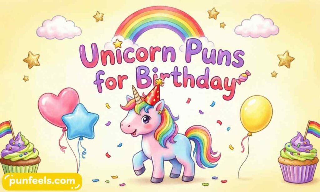 Unicorn Puns for Birthday