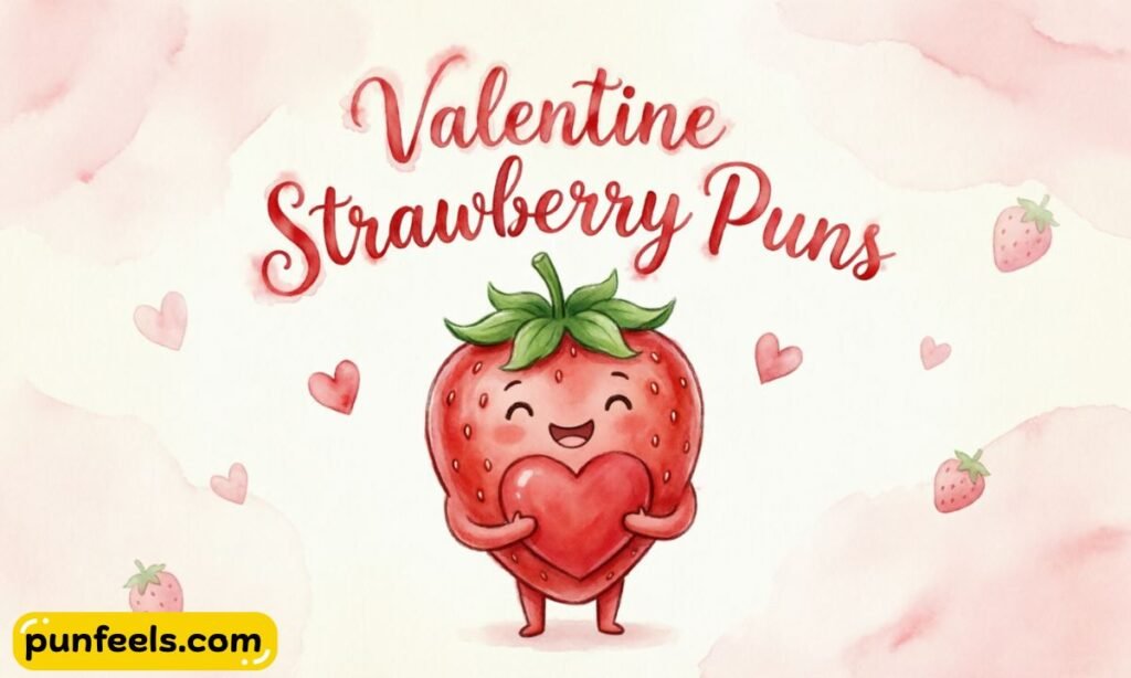 Valentine Strawberry Puns