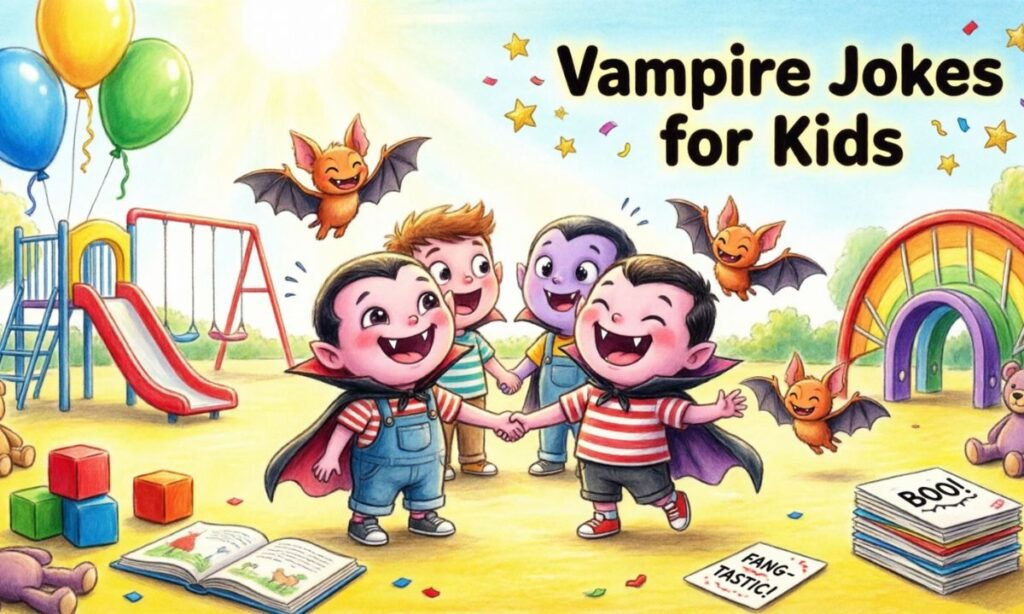 Vampire Jokes for Kids