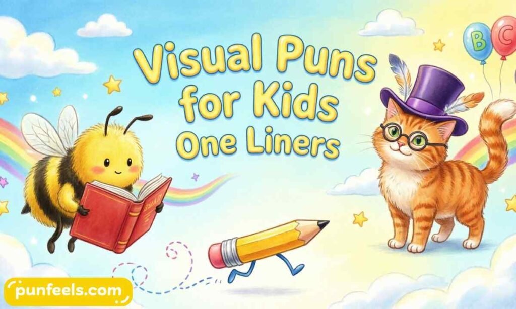 Visual Puns for Kids One Liners