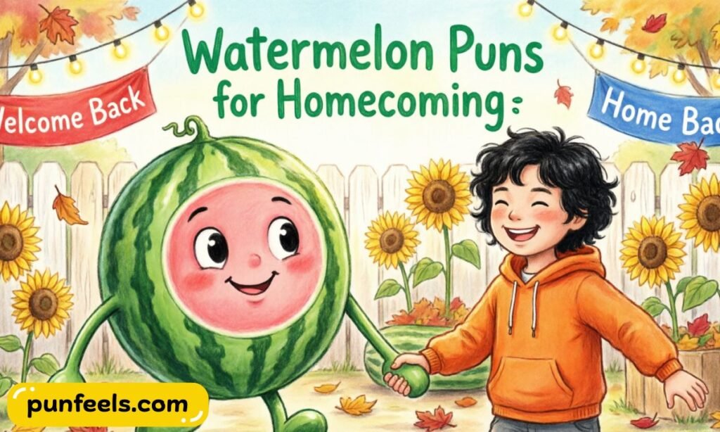 Watermelon Puns for Homecoming