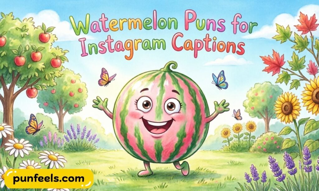 Watermelon Puns for Instagram Captions