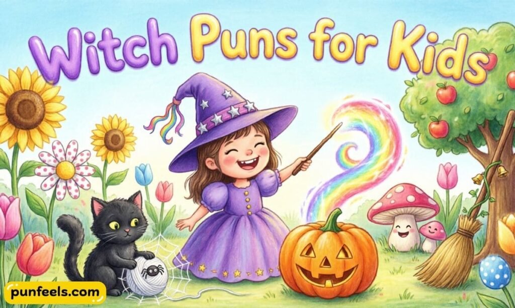 Witch Puns for Kids