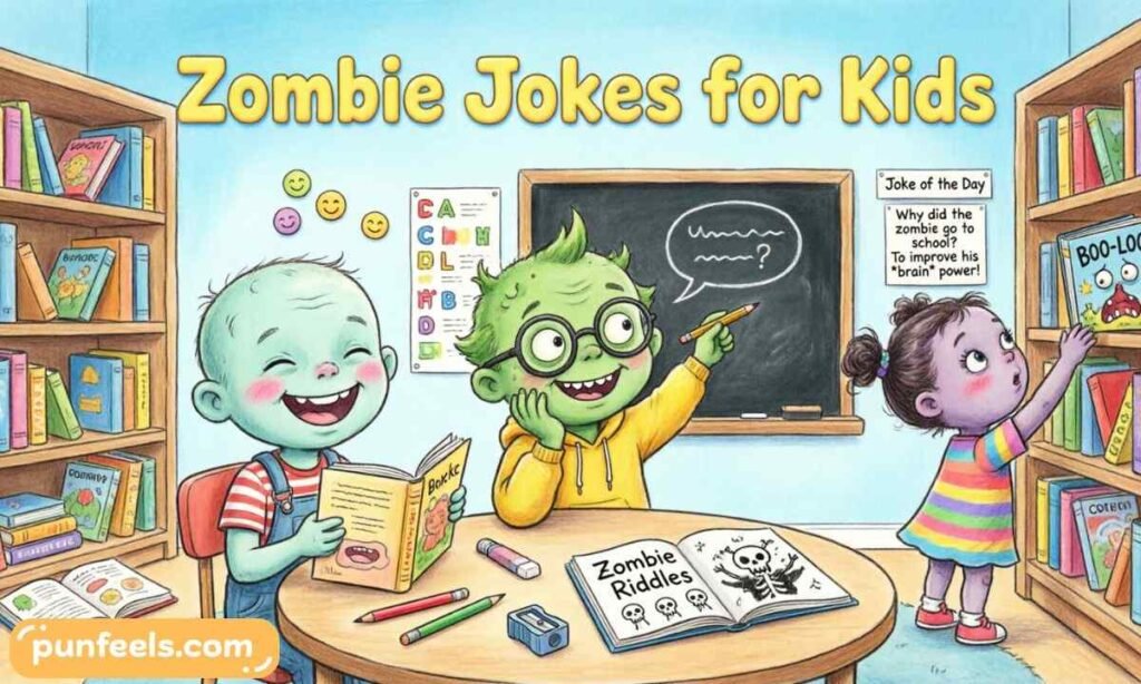 Zombie Jokes for Kids