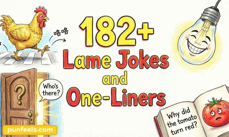 182+ Lame Jokes and One-Liners Feature Image